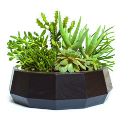 Gobi Sandbox Planter XL - Black - Indoor Pots And Planters