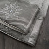 Snowflake Christmas Textile Collection , Silver, 52"