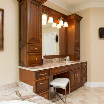 Cincinnati Kitchen Remodel with Stained Glass Windows