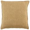 Jaipur Living Blanche Solid Tan Down Pillow 20"