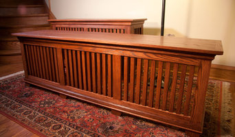 Red Oak Craftsman Style Radiator Covers