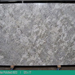 Alaska White Leather/Polished - Kitchen Countertops
