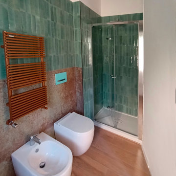 Bagno in Camera completato - Dettaglio Box Doccia