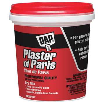 Dap 10308 Plaster Of Paris, 4 Lbs, White