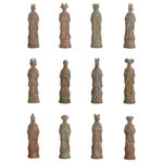 StyleCraft - Dann Foley Lifestyle Zodiac Animal Figurines Terracotta Finish Set of 12 - Fans of astrology will love this set of twelve zodiac animal figurines. Crafted with cement and brought to life with fine detailing, each sculpture carries its own personality. Display them together in a set or scattered throughout your home.
