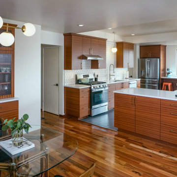 Mahogany Mid-Century Modern