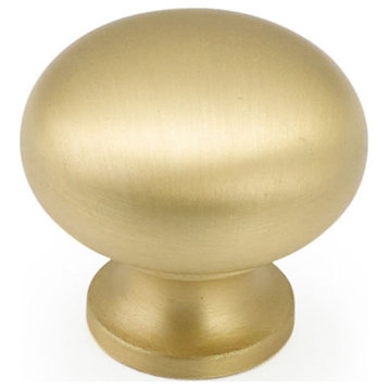Schaub and Company 706 Country 1-1/4" Solid Brass Traditional - Satin Brass