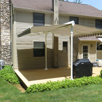 Double "Butterfly" Style Retractable Awning