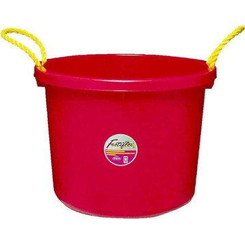 Fortex/Fortiflex Multipurpose Bucket, 8 gal., Red