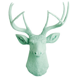 Contemporary Wall Sculptures by White Faux Taxidermy®