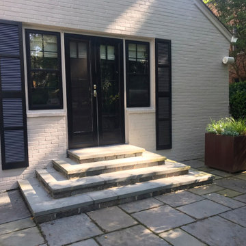 Provence Style Backyard in Bethesda, Maryland
