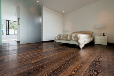 Example of a trendy bedroom design in Other