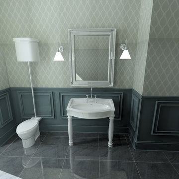 Black Lava Bathroom