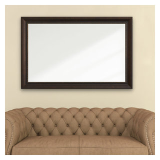 Ventura Framed Wall Mirror, 36" X 60" - Transitional - Bathroom Mirrors ...