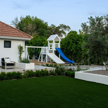 Modern Estate Chic Elegance with Pool, Play Space & Sculpted Landscape Arcadia