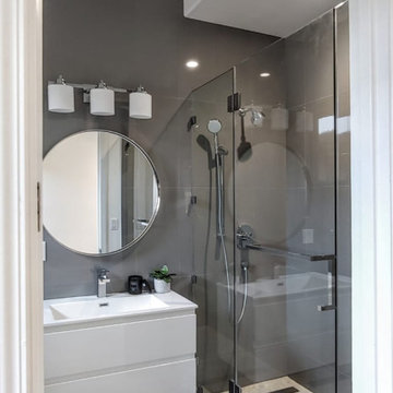 Gray Bathroom