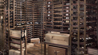 Reclaimed Wine Barrel Racking