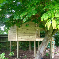 Kids playhouse...a beautiful present from grandparents - Garden Playhouses
