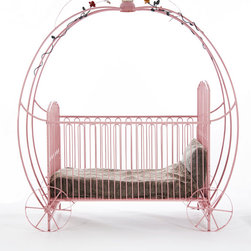 Cinderella Pumpkin Carriage Cot Bed - Cribs