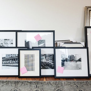 Indigo-Infused Living Room Makeover for Erica Chan Coffman of Honestly WTF