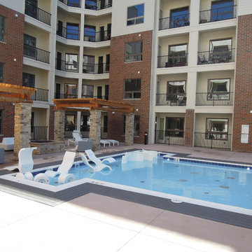Aqua on the Levee Condo Complex Azek Deck - Newport, Ky area