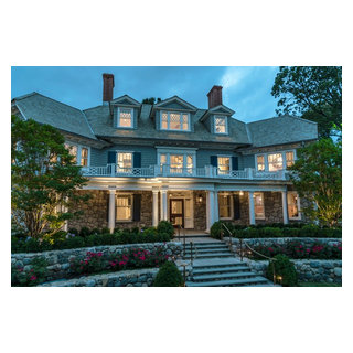 Classical Revival - Beach Style - Exterior - New York - by VanderHorn ...