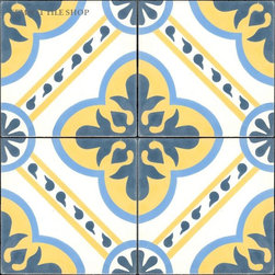 Cement Tile Patterns - 床＆壁タイル