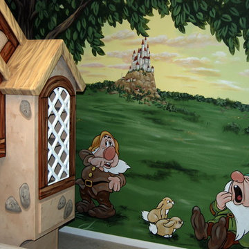 Everything Disney Murals and Art 1999-present by Tom Taylor of Mural Art LLC
