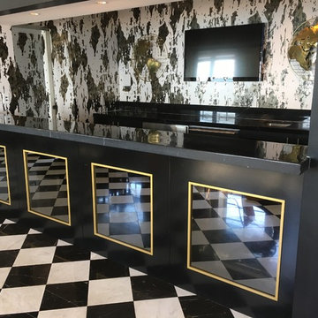 5-Star Hotel - Black Marble Counter Tops