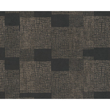 Textured Wallpaper Modern Featuring Squares Structure, 385253