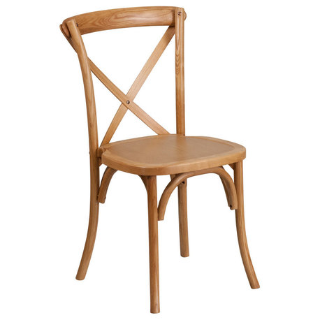 Oak Cross Back Chair