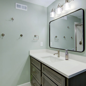 Modern Elegance Basement Remodel