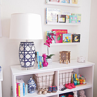 Immagine di una cameretta per neonata etnica