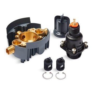 Kohler Rite-Temp Pressure-Balancing Valve Body & Cartridge Kit w/ Service Stops