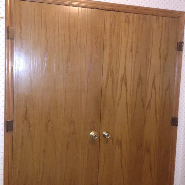 Two Door Closet Pantry now is easy to use