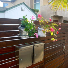 FLOWER HANGER DESIGN FOR BALCONIES AND ANY TYPE OF WALL OR FENCE