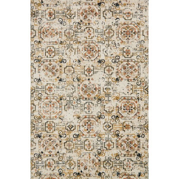 Torrance Rug, Ivory/Taupe, 2'7"x4'