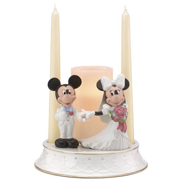 Mickey & Minnie Unity Candle Holder