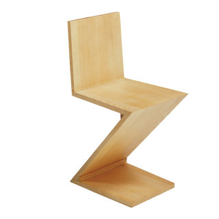 Gerrit Thomas Rietveld Zig Zag Chair - Contemporary - Dining Chairs - by  Malik Gallery Collection | Houzz