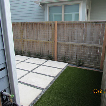 Transforming a patch of grass to a fun and functional space.