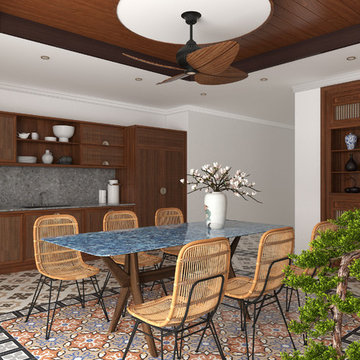 THUNDER BLUE POLISHED COUNTERTOPS