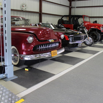 Concrete Overlayment Garage