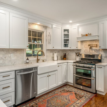 Transitional Kitchen & Mudroom Design West Chester, PA