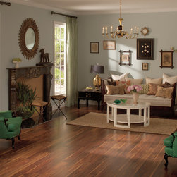 VERESQUE&reg; Burnished Walnut Planks Color: U1415 Quick-Step Laminate Flooring - Laminate Flooring