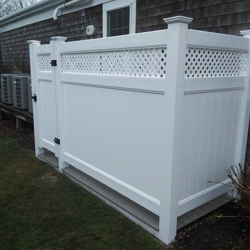 Stick Built Construction Fences