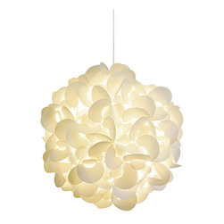 Akari Lanterns - Rounds Hanging Pendant Lamp, Deluxe - Pendant Lighting