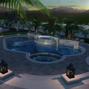 Poremba Residence, Villa Park 3D