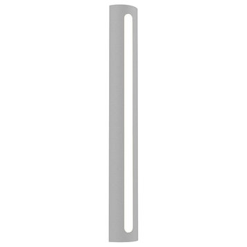 Porta 36" LED Sconce, Textured Gray