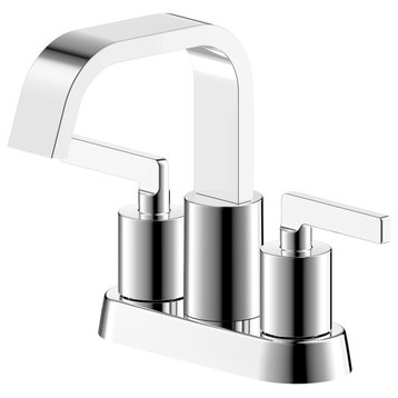 Ultra Faucets UF4681X Two-Handle Bathroom Faucet, Polished Chrome