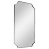 Uttermost Lennox Nickel ScallopeDecorner Mirror